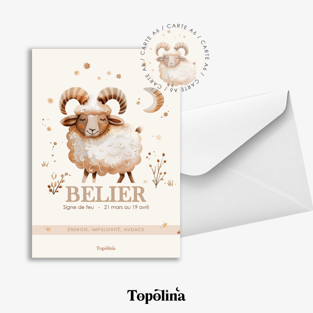 Carte signe astro