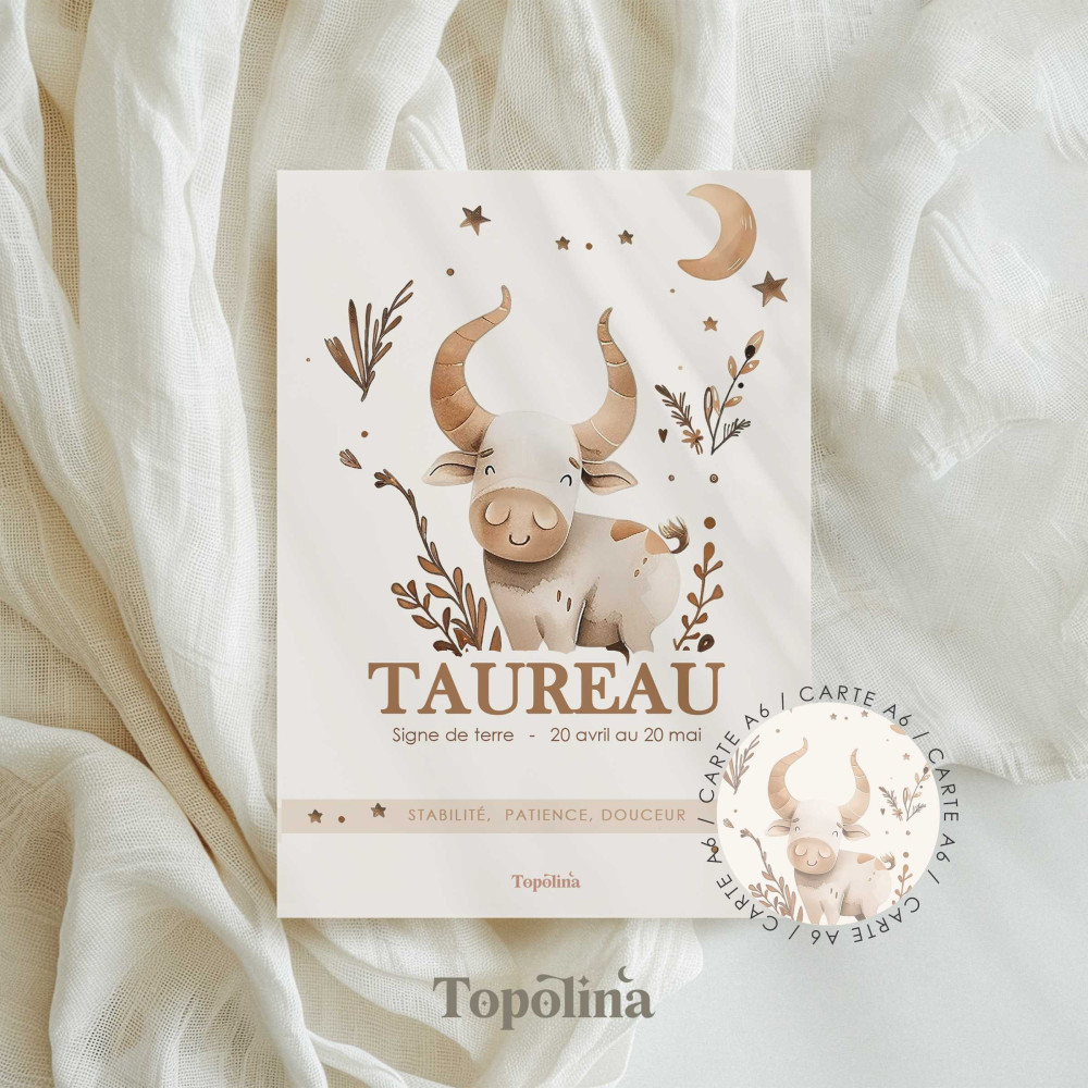 Carte signe astro