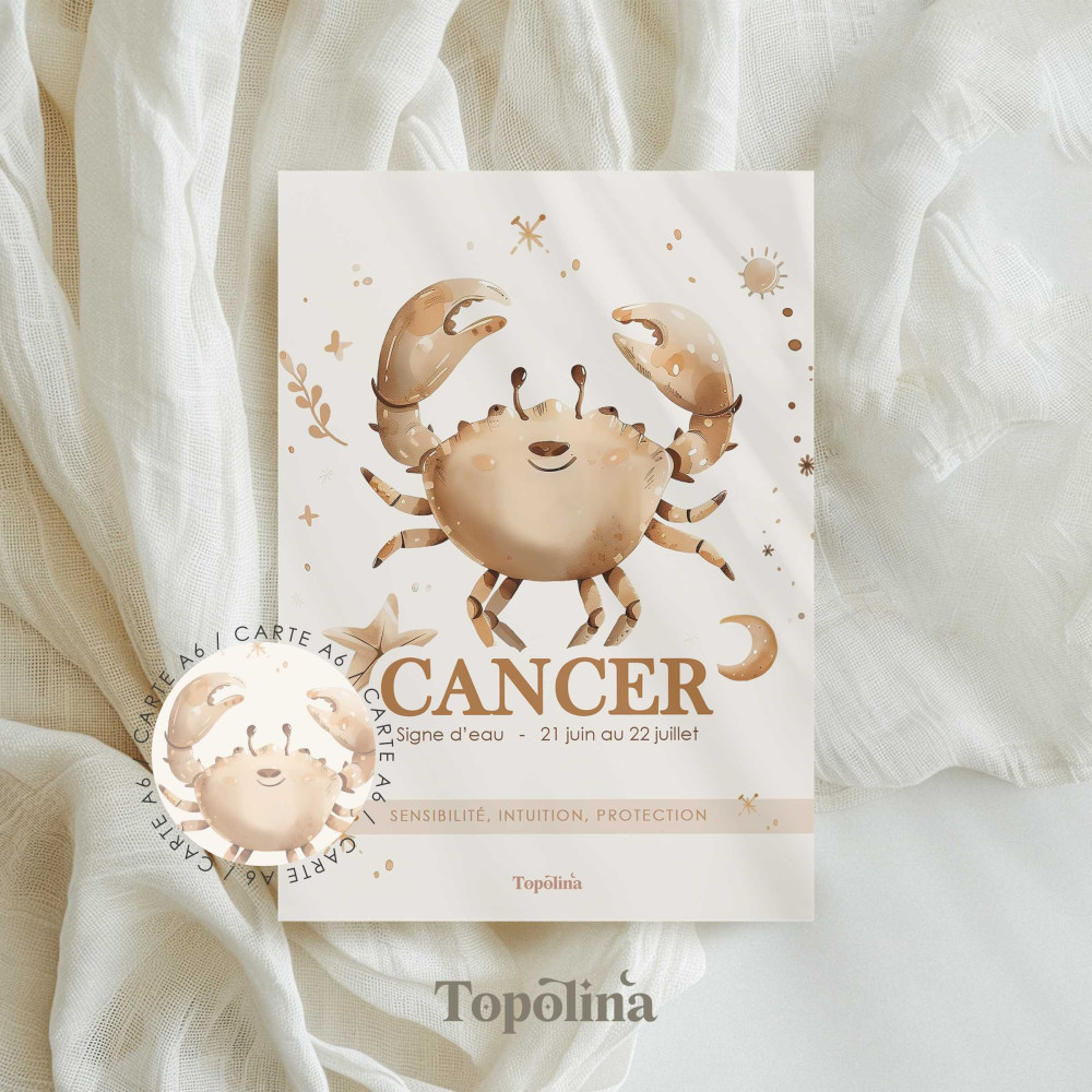 carte astro cancer