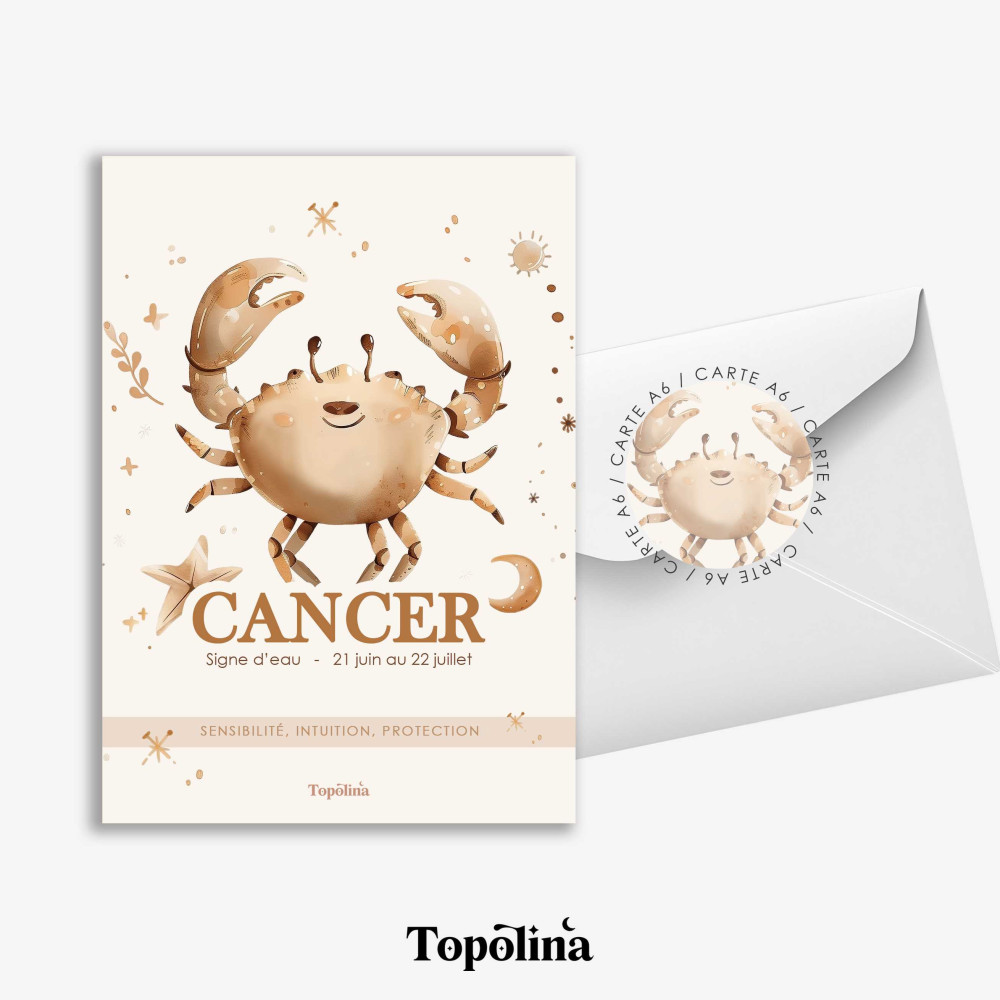 Carte signe astro