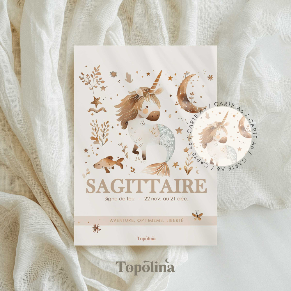 carte astro sagittaire