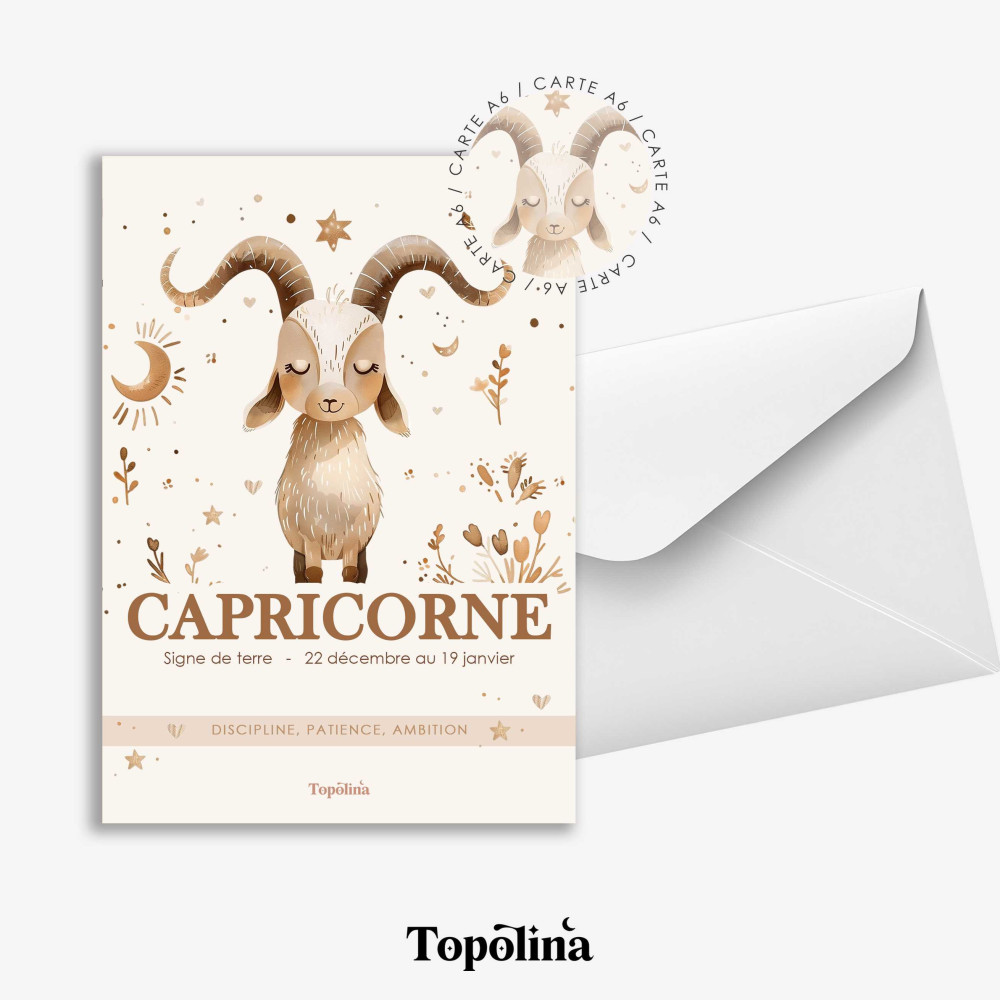 signe astrologique carte