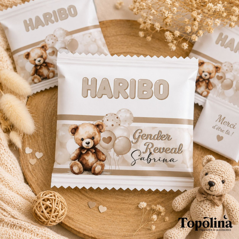 sachet de bonbon personnalisé