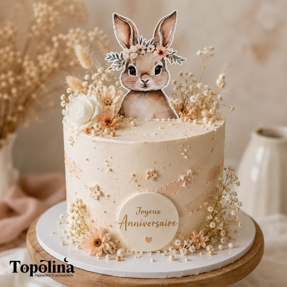 cake topper pour gateau