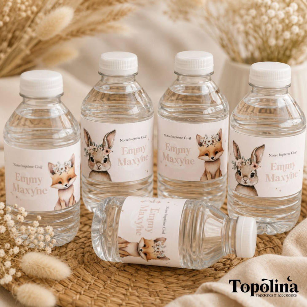 contours de bouteilles personnalisés