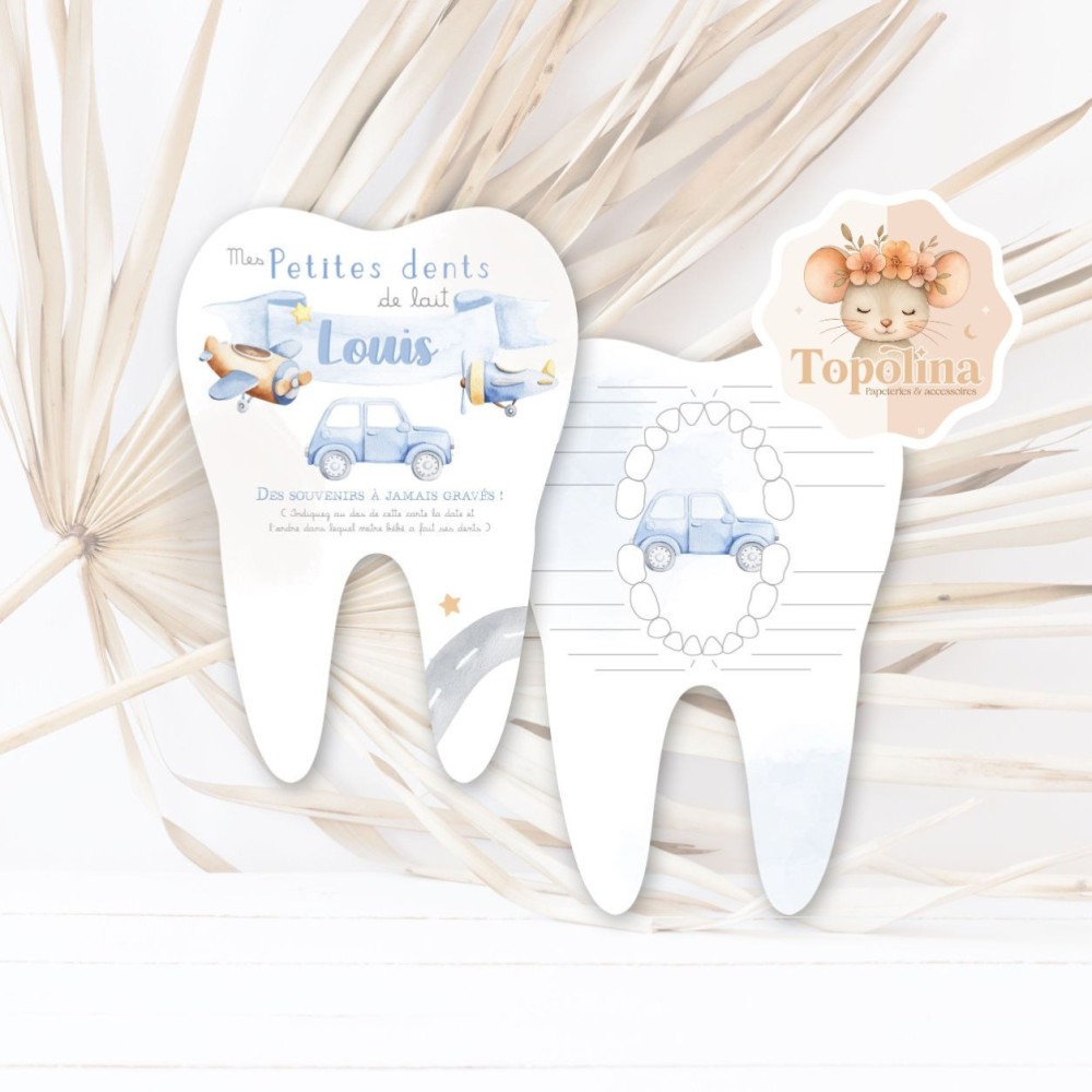 carte dents de lait
