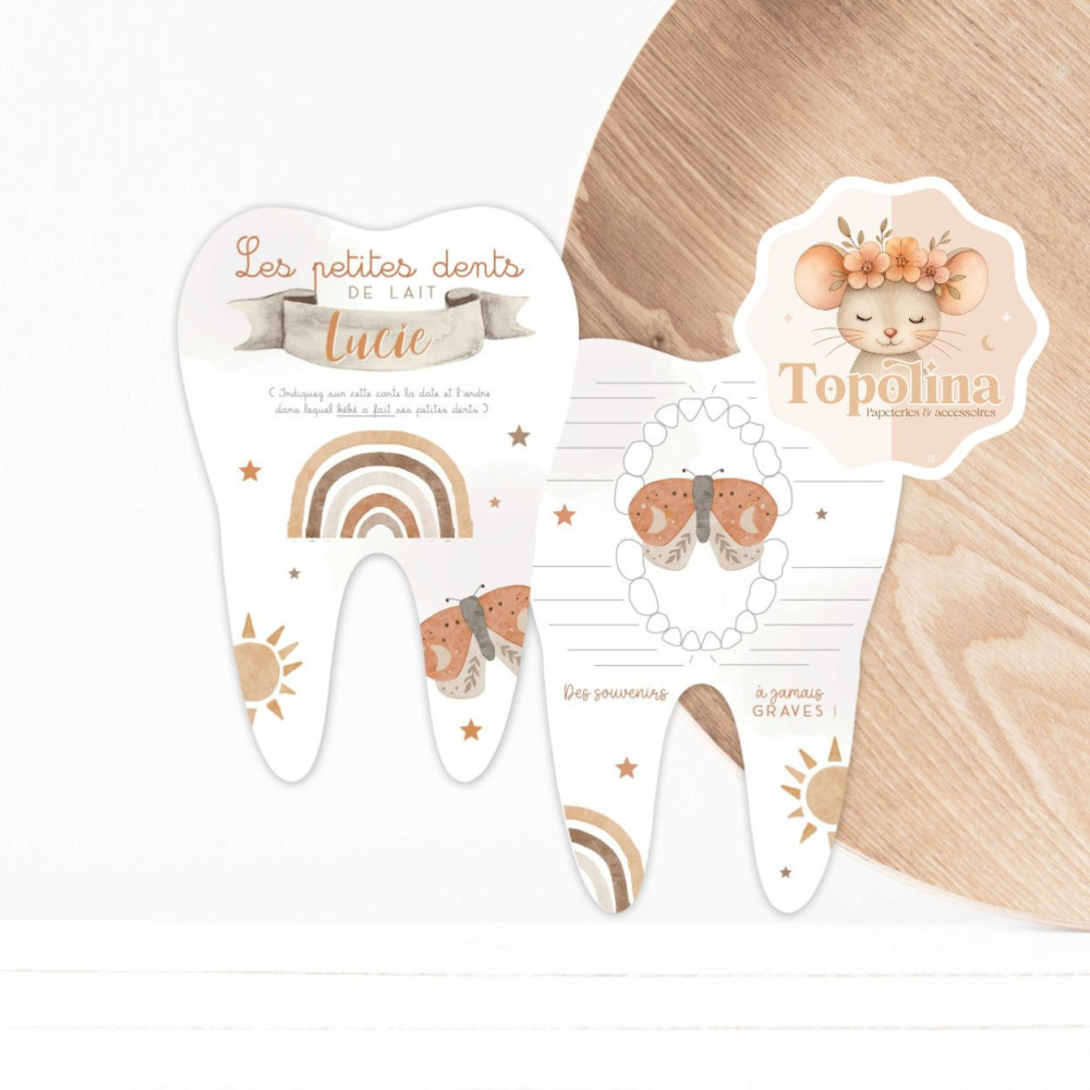 carte dents de lait