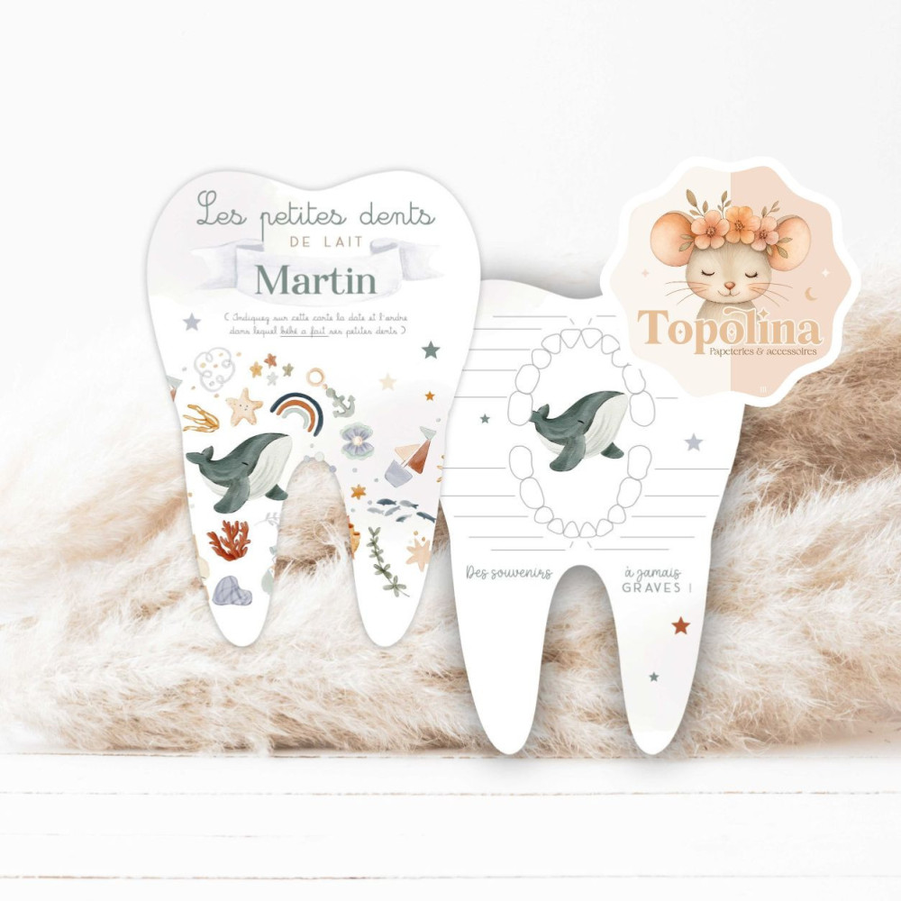 carte dents de lait