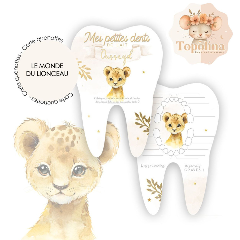 carte dents de lait