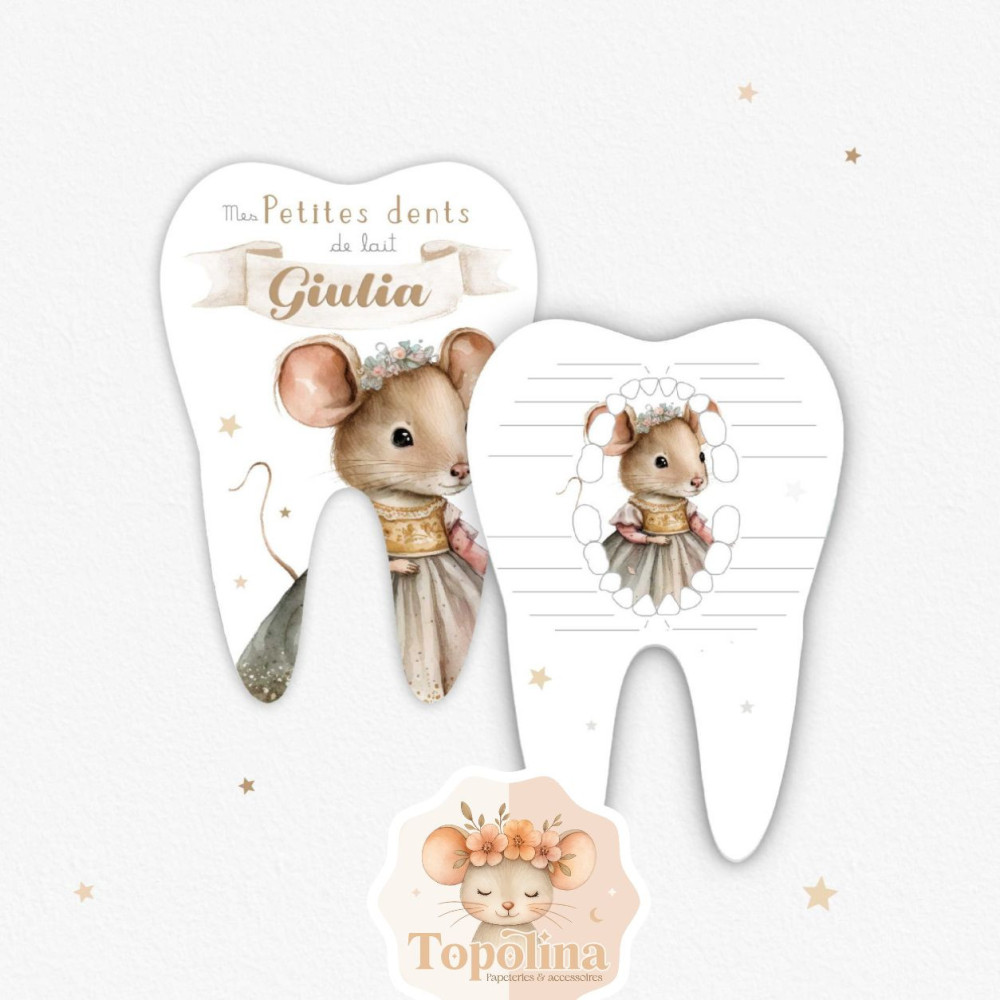 carte dents de lait