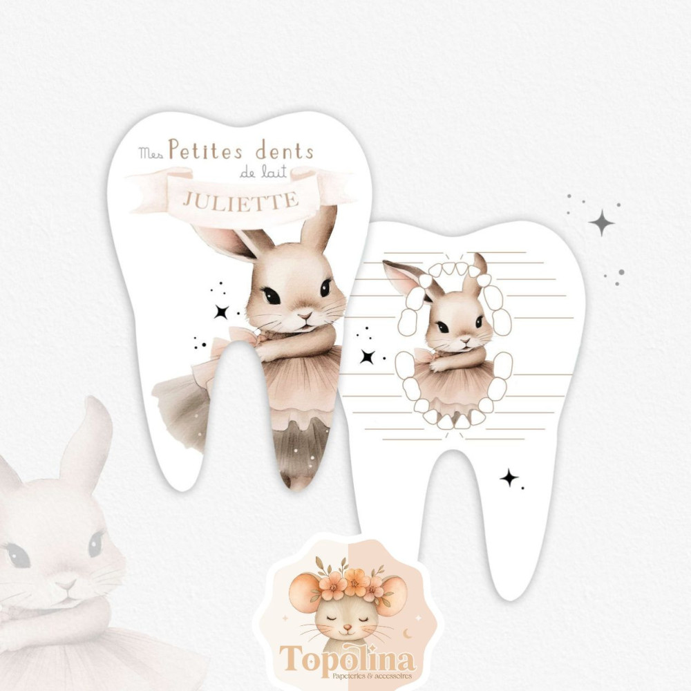 carte dents de lait