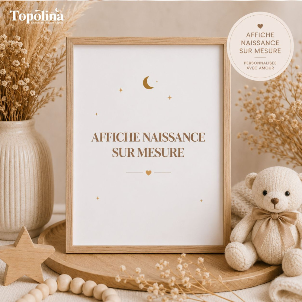 affiche naissance