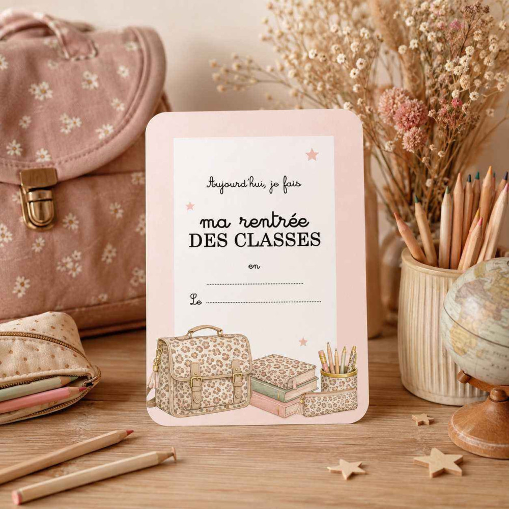 carte rentrée scolaire