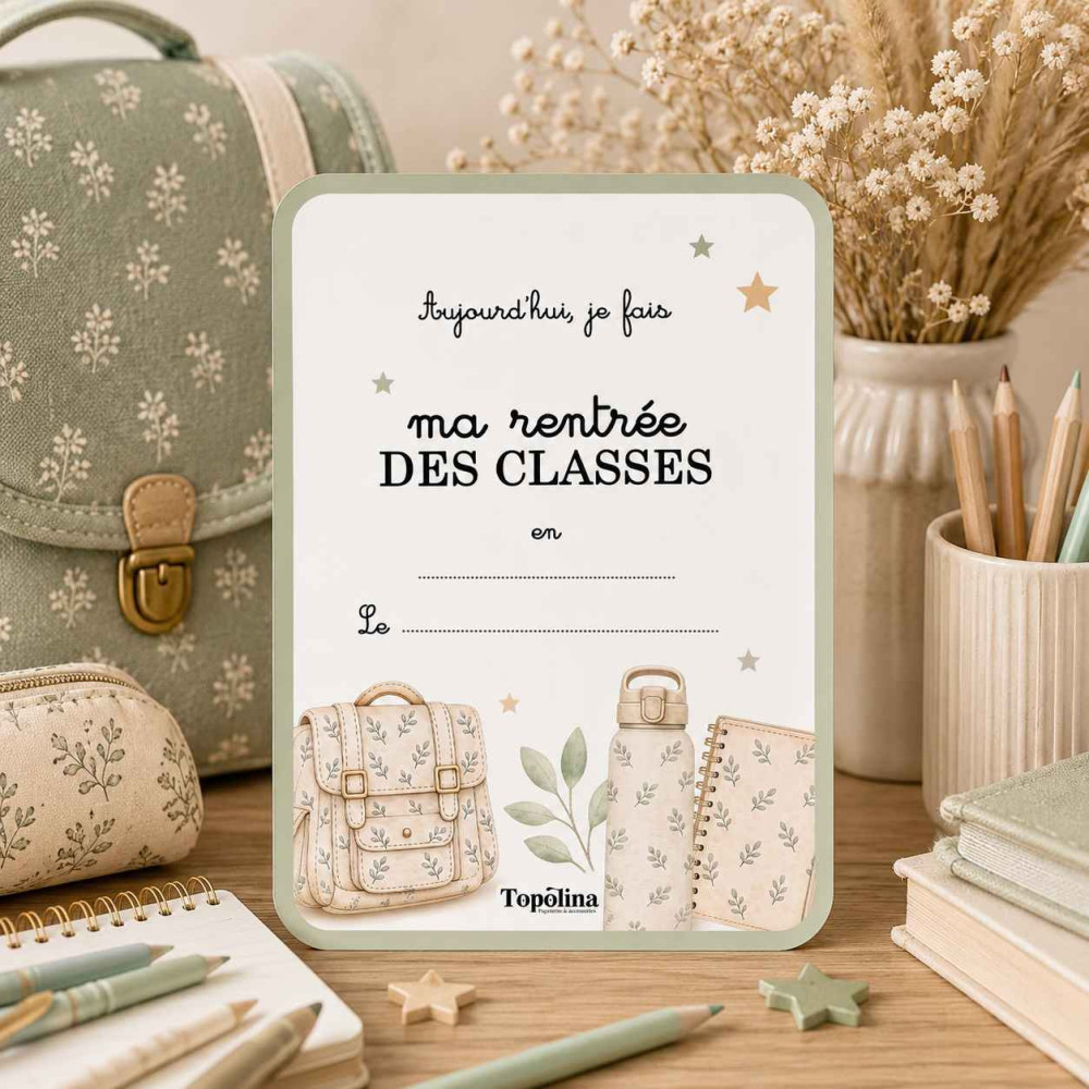 carte rentrée scolaire