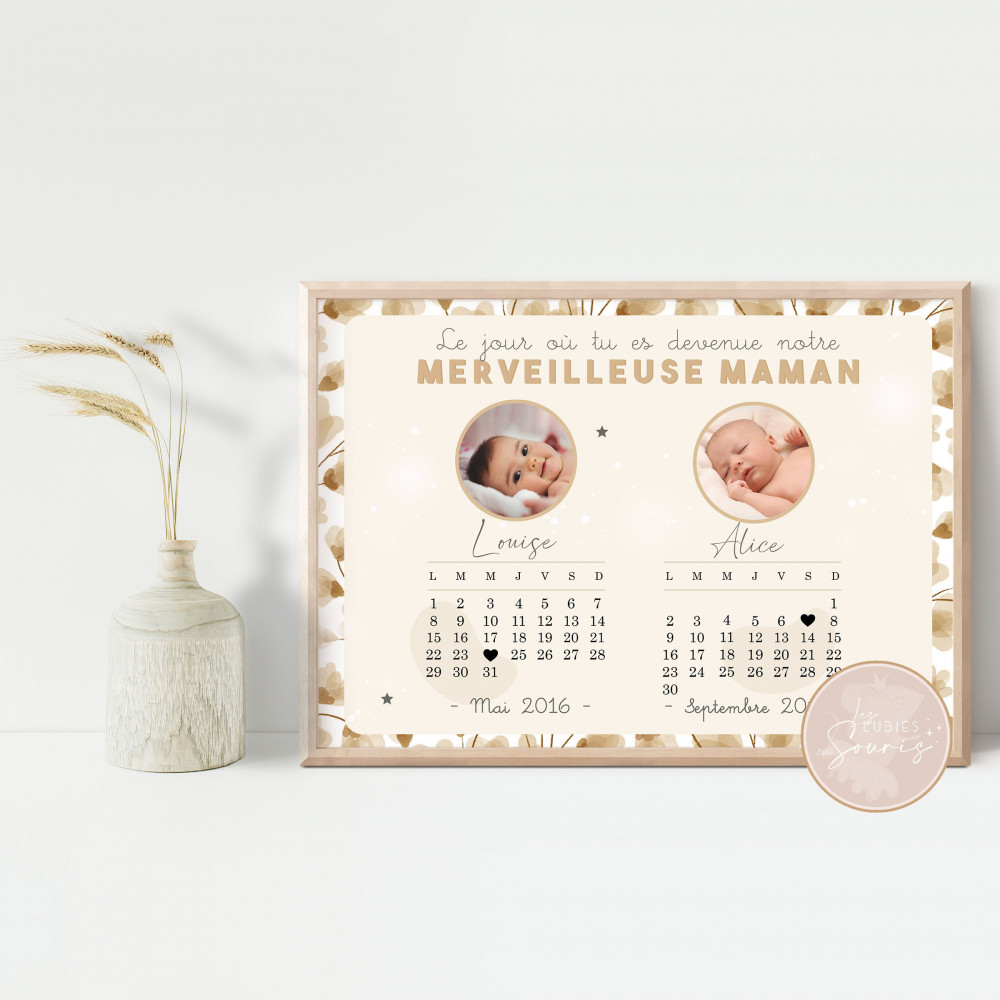 ★ Affiche - NAISSANCE DUNE MAMAN