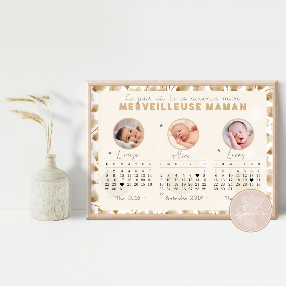 ★ Affiche - NAISSANCE DUNE MAMAN