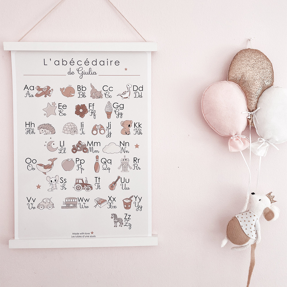 ★ Abécédaire - Personnalisable au prénom de l'enfant